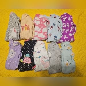 3 Month Baby Girl Sleepers